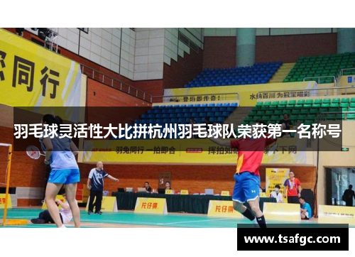 羽毛球灵活性大比拼杭州羽毛球队荣获第一名称号